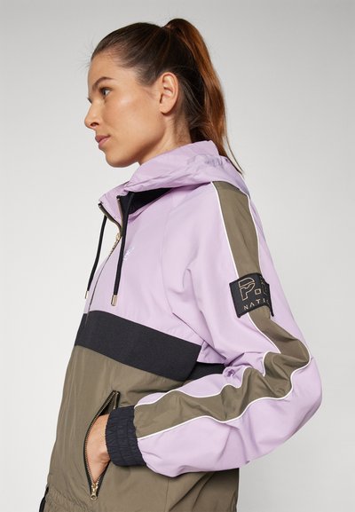 P.E Nation JACKET - Tréning dzseki - khaki