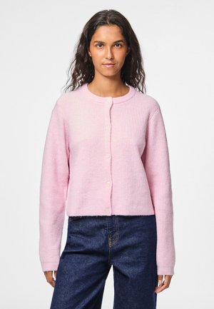 Pieces PCSILLY O NECK - Cardigan - roseate spoonbill
