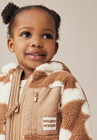 Next REGULAR FIT - MICKEY MOUSE  - Jachetă din fleece - brown