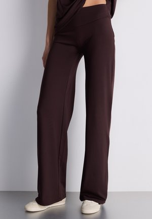 LUNGO UNITA - Pantaloni - cioccolato