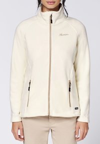 Chiemsee IM BASIC-LOOK - Fleece jacket - marshmallow