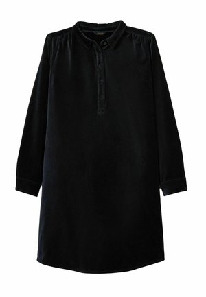 MARLOWE NEHRU COLLAR  - Shirt dress - navy