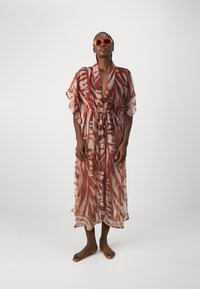 ONLY ONLMADAM LIFE BEACH CARDIGAN - Complementos de playa - sorrel