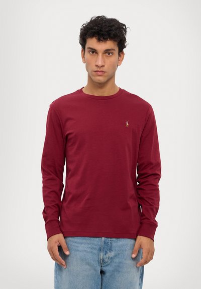 Polo Ralph Lauren CUSTOM SLIM FIT SOFT COTTON T-SHIRT - Top s dlouhým rukávem - red carpet