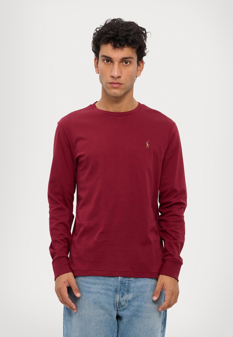Polo Ralph Lauren LONG SLEEVE - Tops ar garām piedurknēm - red carpet