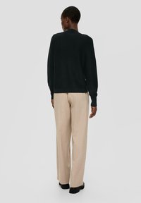 s.Oliver BLACK LABEL AUS MIX - Strickpullover - schwarz