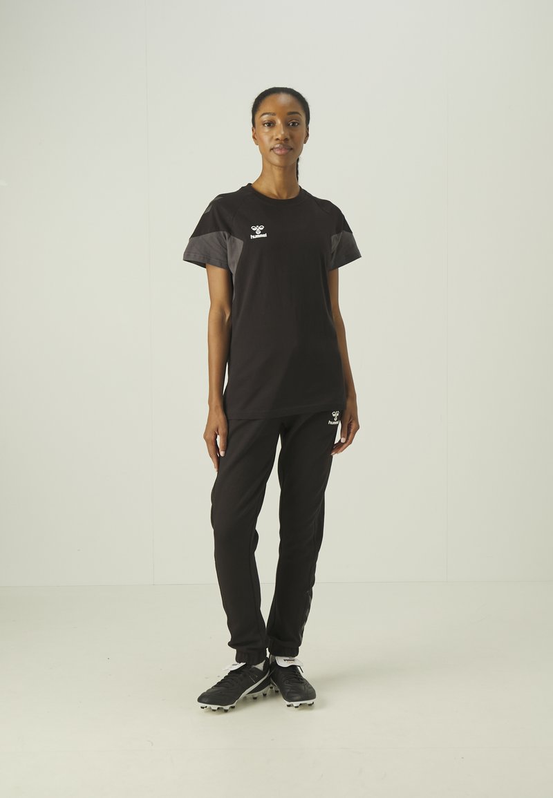 Hummel T-shirt print zwart