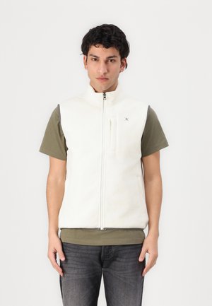 Hackett London HERITAGE GILET - Waistcoat - off white