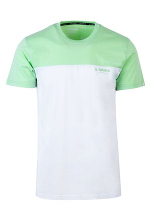 HALF - T-Shirt print - light grün