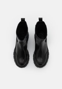 Zign LEATHER  - Botas de plataforma - black