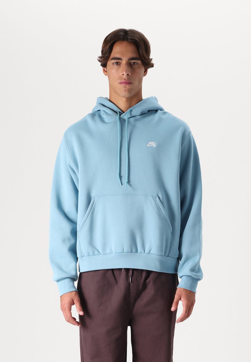 Nike SB LOGO UNISEX - Mikina s kapucňou - turquoise