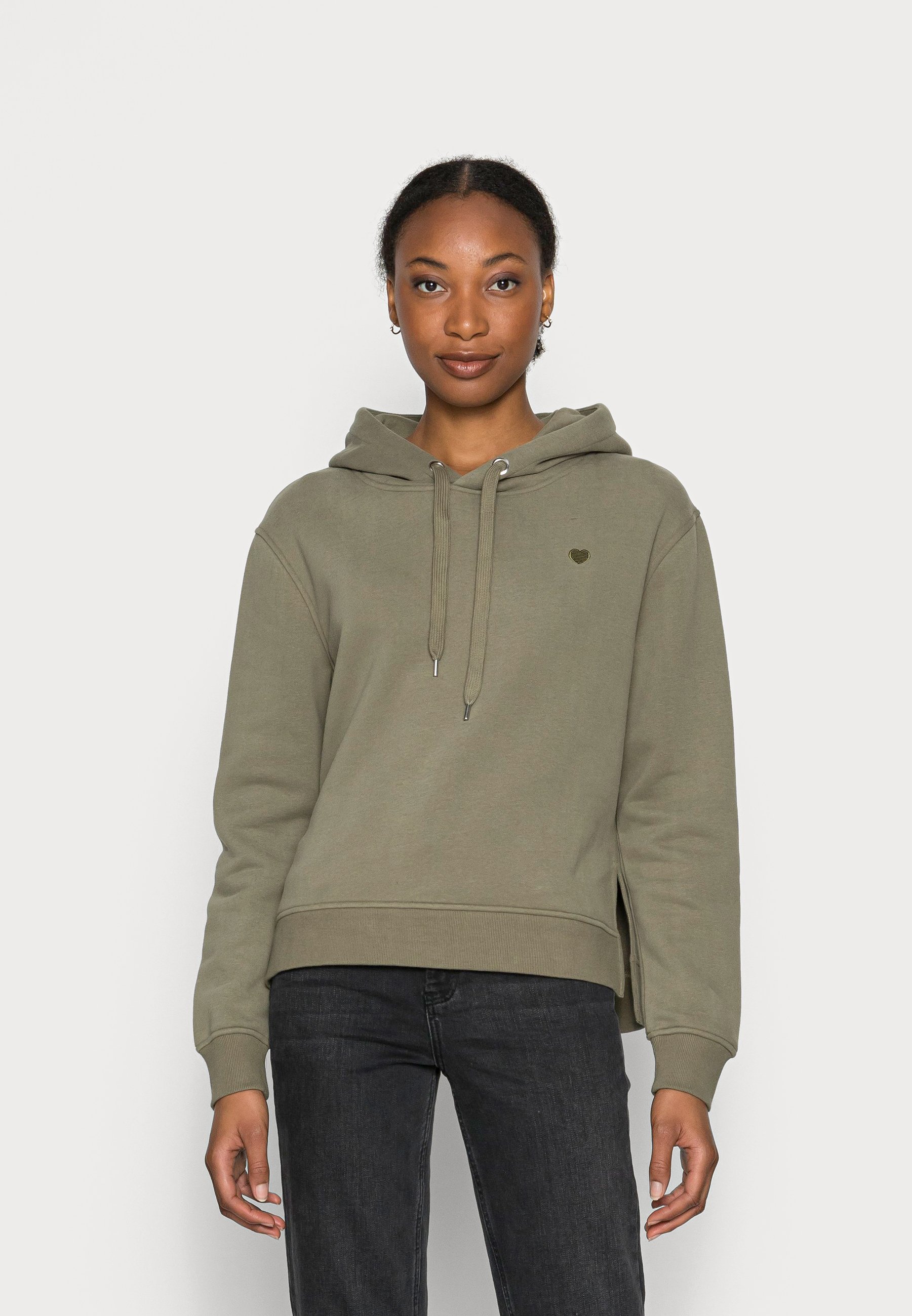 Hoodie Gart Pullover Opus GrÃ¼n Opus Sweatshirt Sweater Gadira