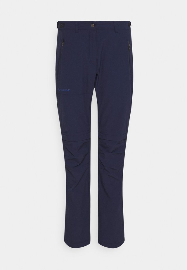 WOMENS FARLEY STRETCH ZIP PANTS - Stoffhose - eclipse