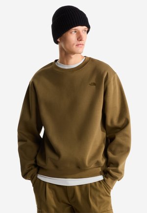 The North Face, M TNF ESSENTIAL SIMPLE DOME RELAXED CREW. - Sweatshirt - caraway seed