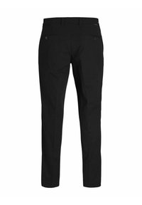 Jack & Jones PREMIUM JPSTKANE JJOTIS LINEN BLEND CHINO - Auduma bikses - black