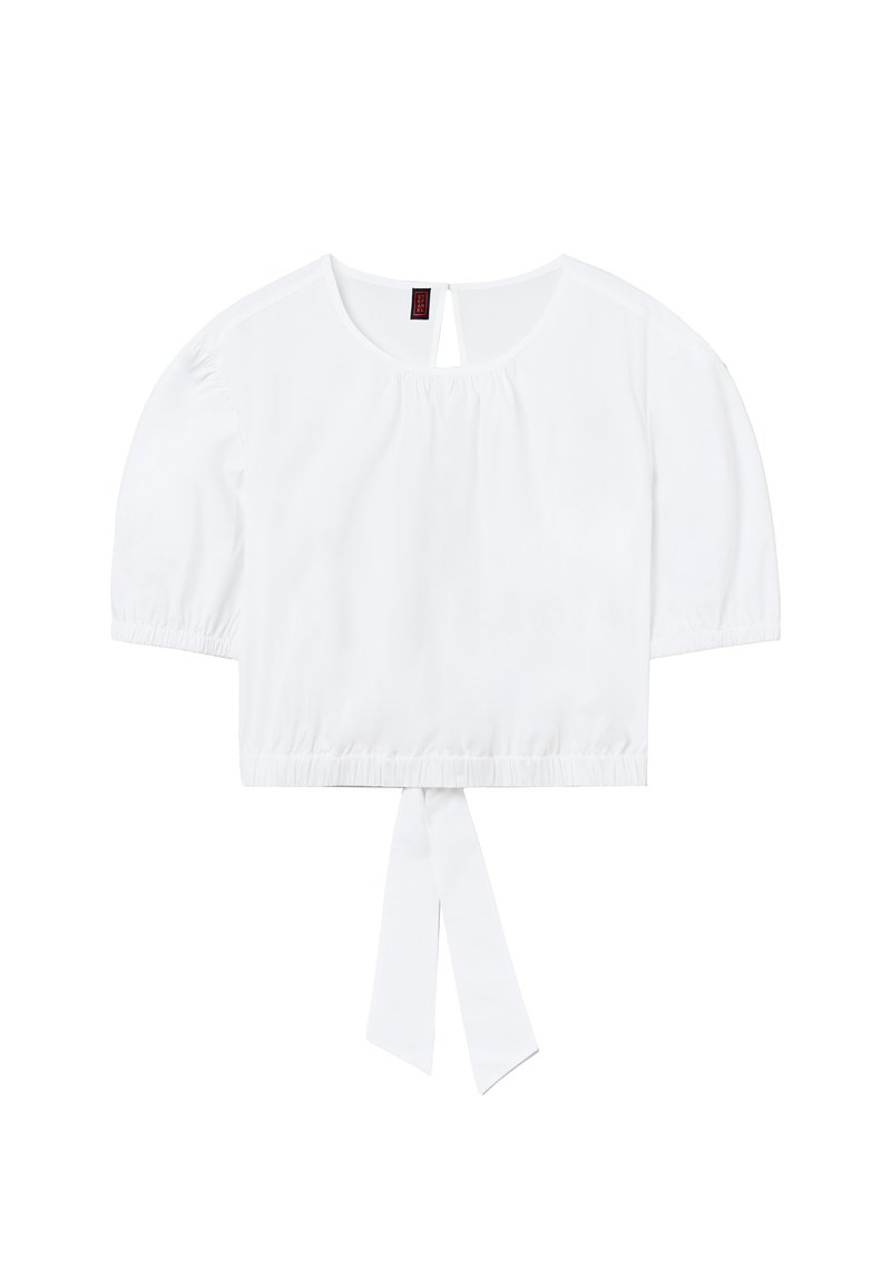 Stefanel Blouse wit Stefanel Blouse wit