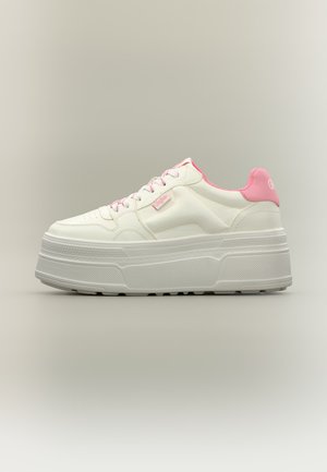 Buffalo, BESU - Matalavartiset tennarit - white/pink