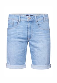 Petrol Industries BLIZZARD BAYSTONE - Denim shorts - medium stone