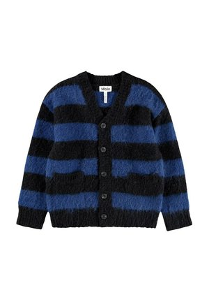 Molo BRUTUS - Cardigan - blue black stripe