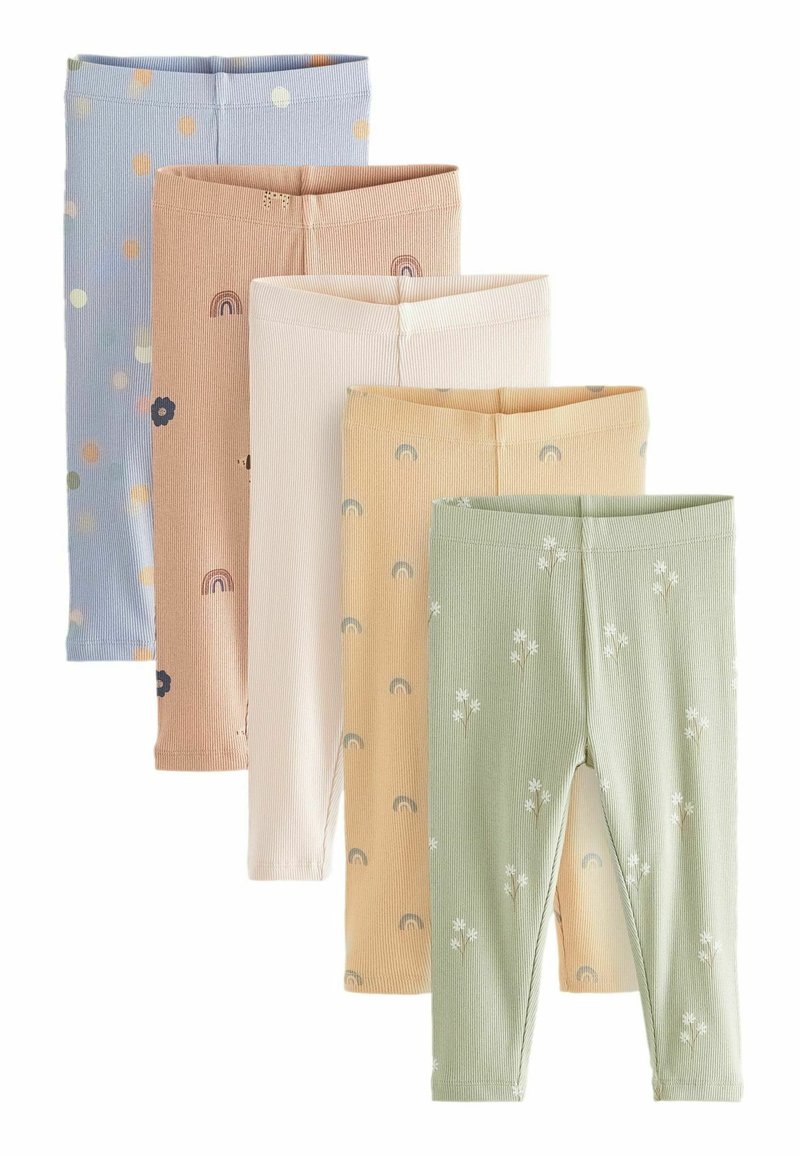 Next 5 PACK 3MTHS-7YRS - Leggingsit - yellow ditsy print