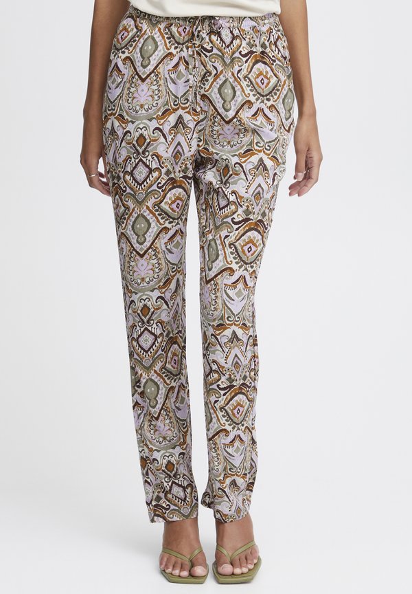 BYMmmjoella - Trousers - aloe boho mix