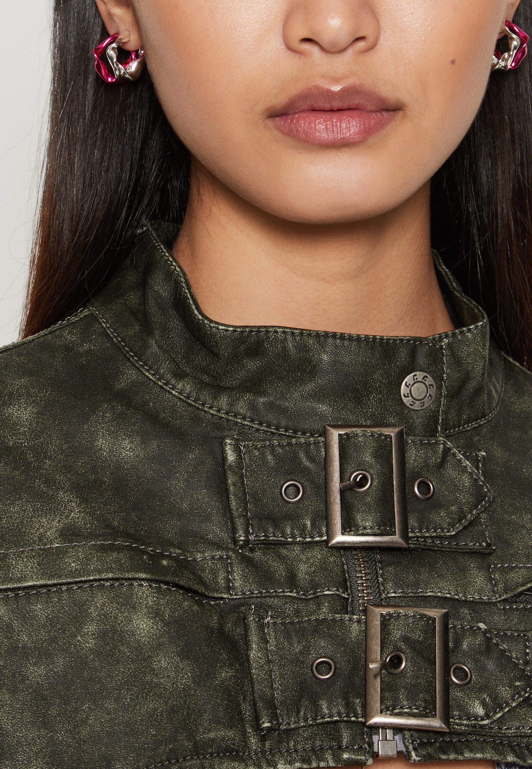 Crash Leather Biker Jacket | Jaded London | Clothing