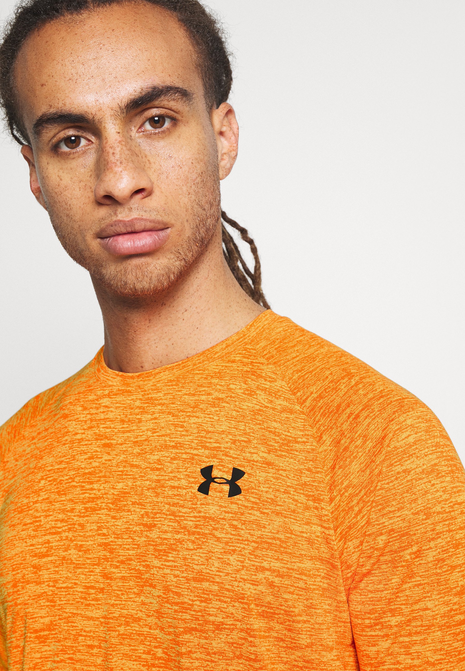 under armour tech t shirt orange