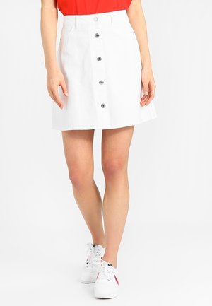A-lijn rok - white