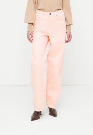 CHARLIE PANTS - Jean flare - powder pink