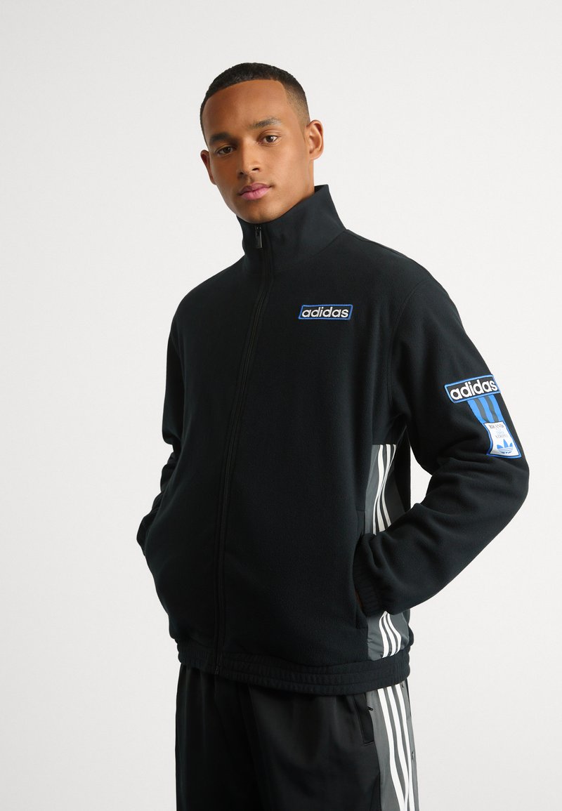 adidas Originals - ADIBREAK - Fleece jacket - black, Enlarge