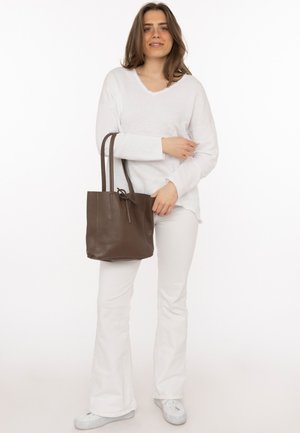 Zwillingsherz, Handtasche - brown