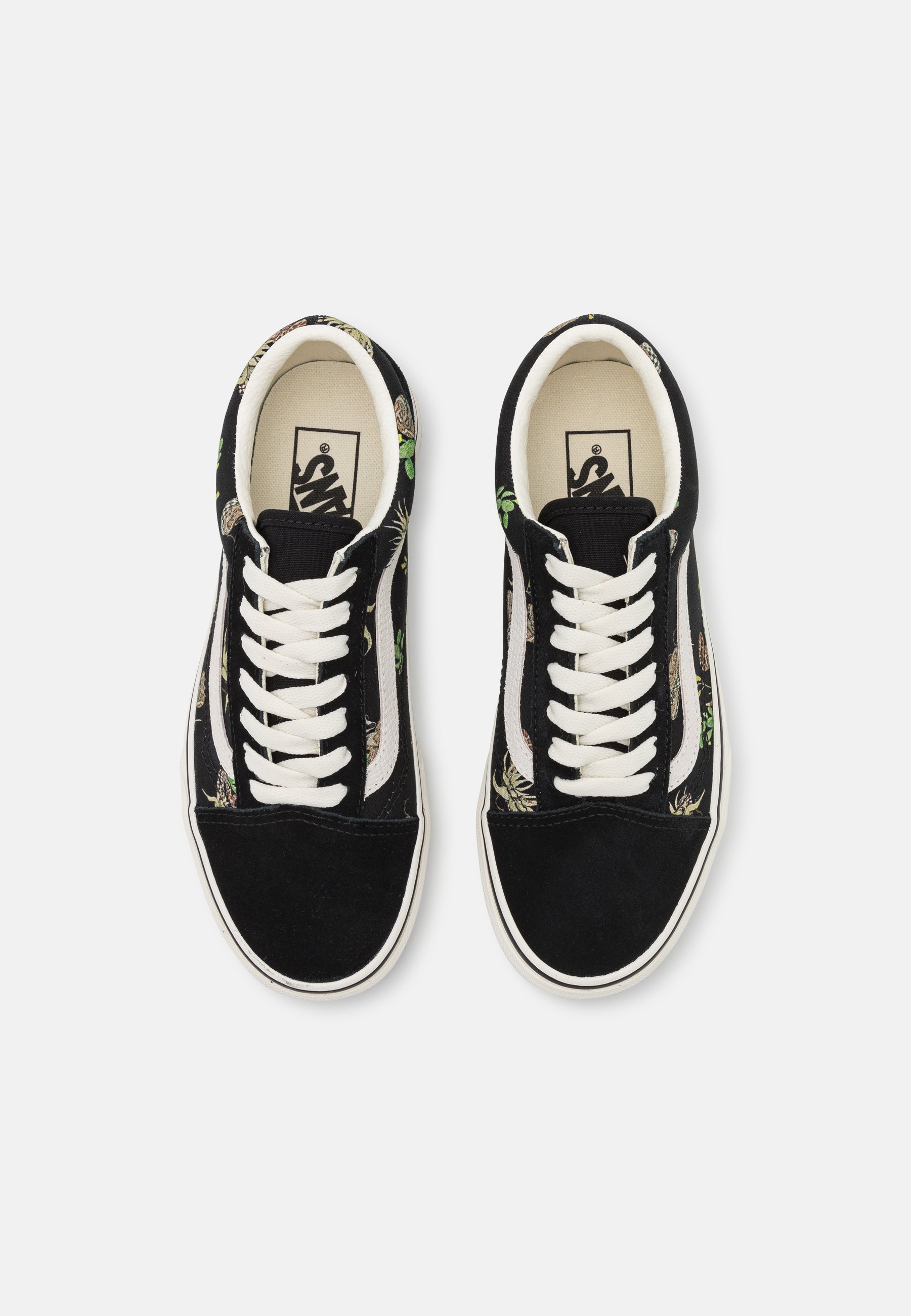 Vans OLD SKOOL UNISEX - Baskets basses - black/marron - ZALANDO.CH
