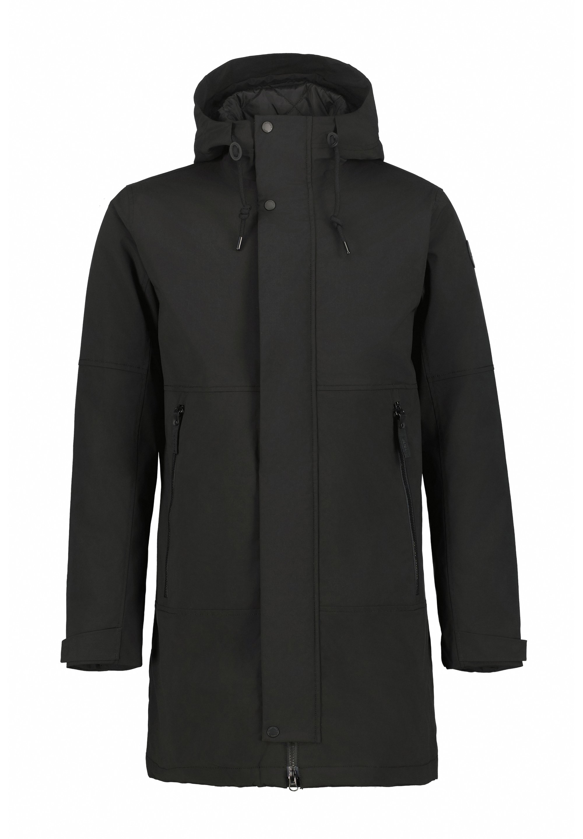 Jacket Icepeak Mantel Schwarz Icepeak VINCENT Parka Schwarz Zalando