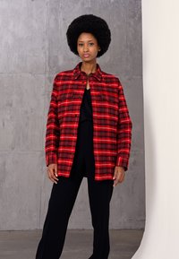 The Kooples BLOUSON - Casaco leve - red/black