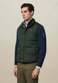 Hackett London Veste sans manches - duck green