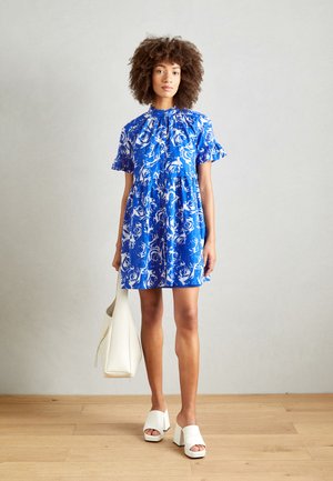 MINI - Tričkové šaty - bright blue