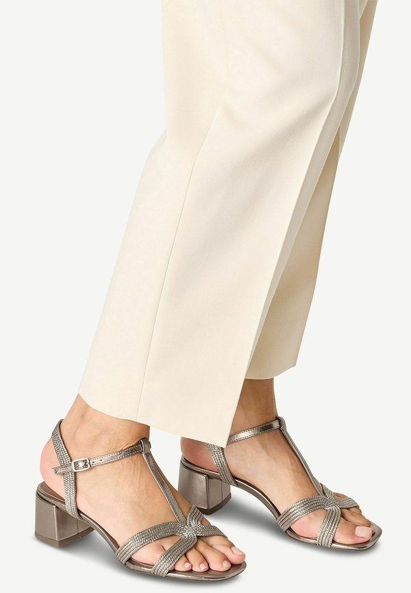 Riemensandalette - bronce