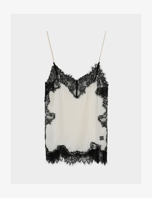 DAY Birger et Mikkelsen, LACEY FLUID - Top - vanilla ice