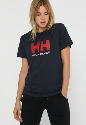 LOGO - Print T-shirt - navy