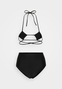 SOLID INAMORATA HIGH WAISTED - Bikiny - black