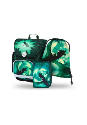 3 SET ERGONOMISCHE - Set zainetto - grün