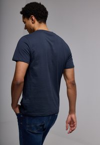 Street One MEN T-shirt print - blau