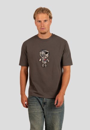 ENNIS  - T-shirt con stampa - grey