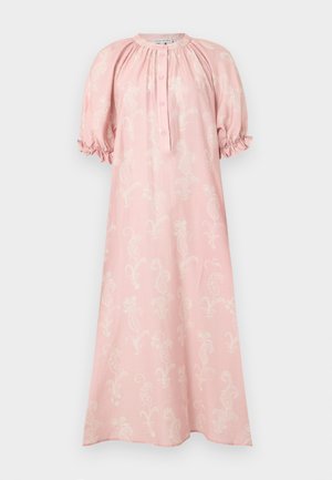 FRONT PLACKET LONG DRESS - Nappali ruha - pink
