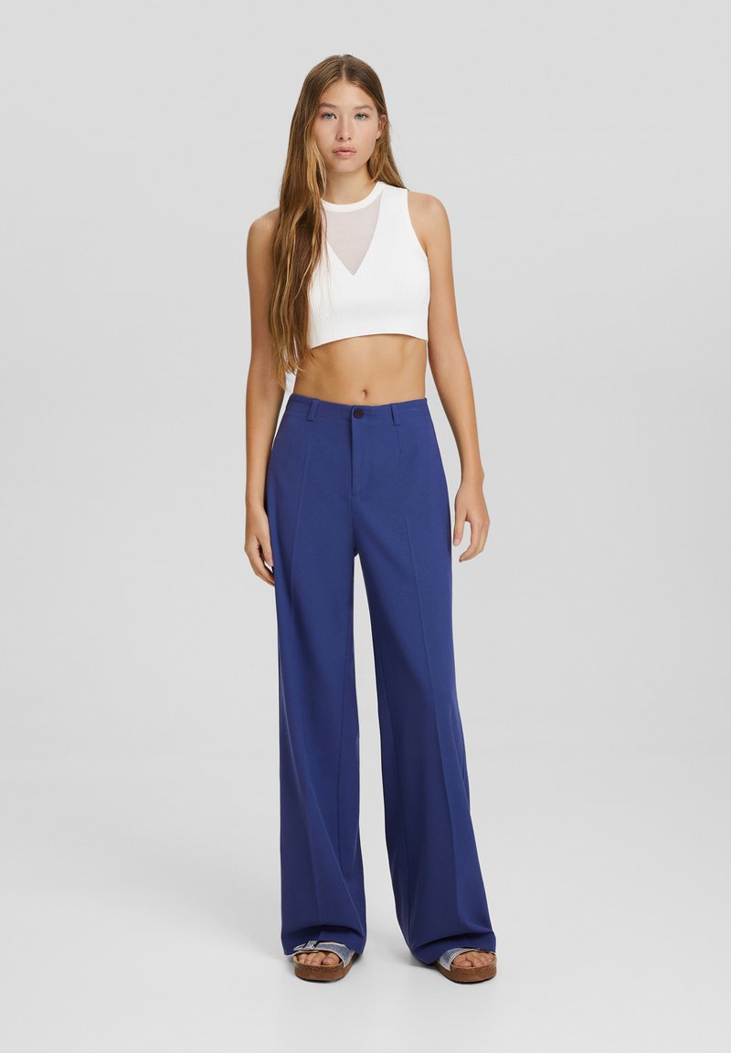 Bershka Broek koningsblauw Bershka Broek koningsblauw