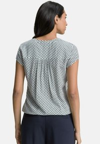 TOM TAILOR T-shirts print - green white tile minimal