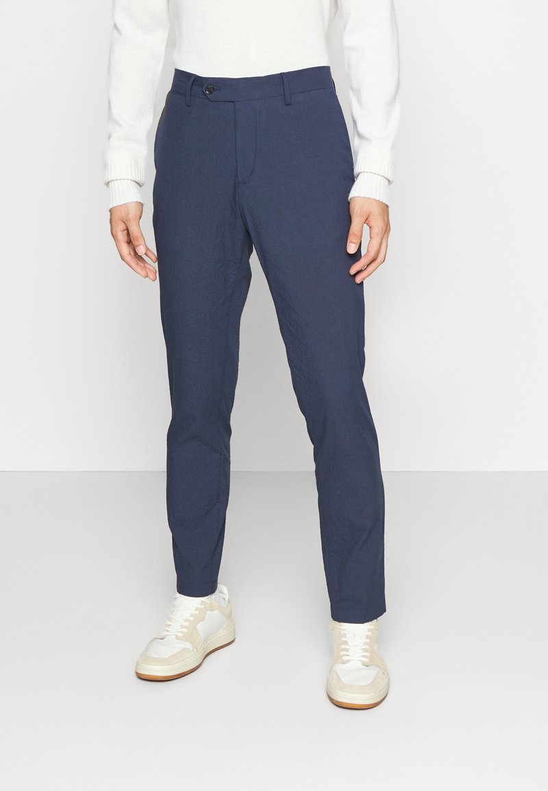 J.LINDEBERG GRANT SEERSUCKER PANTS Trousers navy/dark blue Zalando.ie