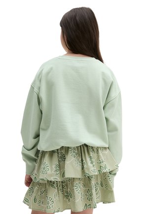 Marc O'Polo, MARC O'POLO TEENS-GIRLS SWEATSHIRT MIT ELASTISCHEM SAUM   - Sweatshirt - green
