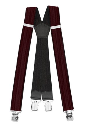 HOSENTRÄGER 4CM X-FORM - Gürtel business - brombeere