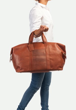 Burkely, FUNDAMENTALS VINTAGE - Bolsa de fin de semana - cognac